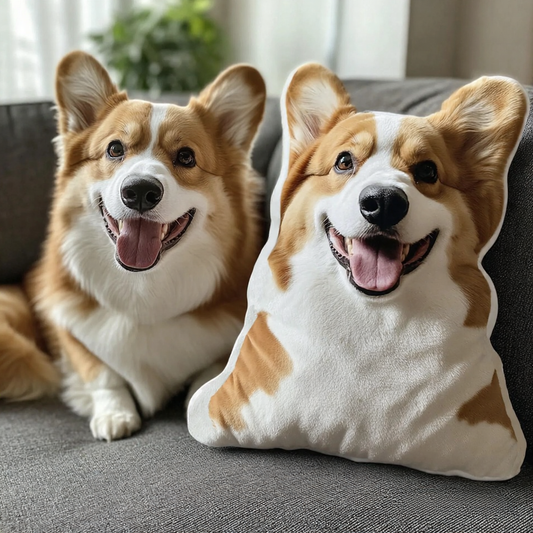 Personalized Pet Shaped Pillow