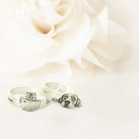 Customized Pet Photo Open Ring