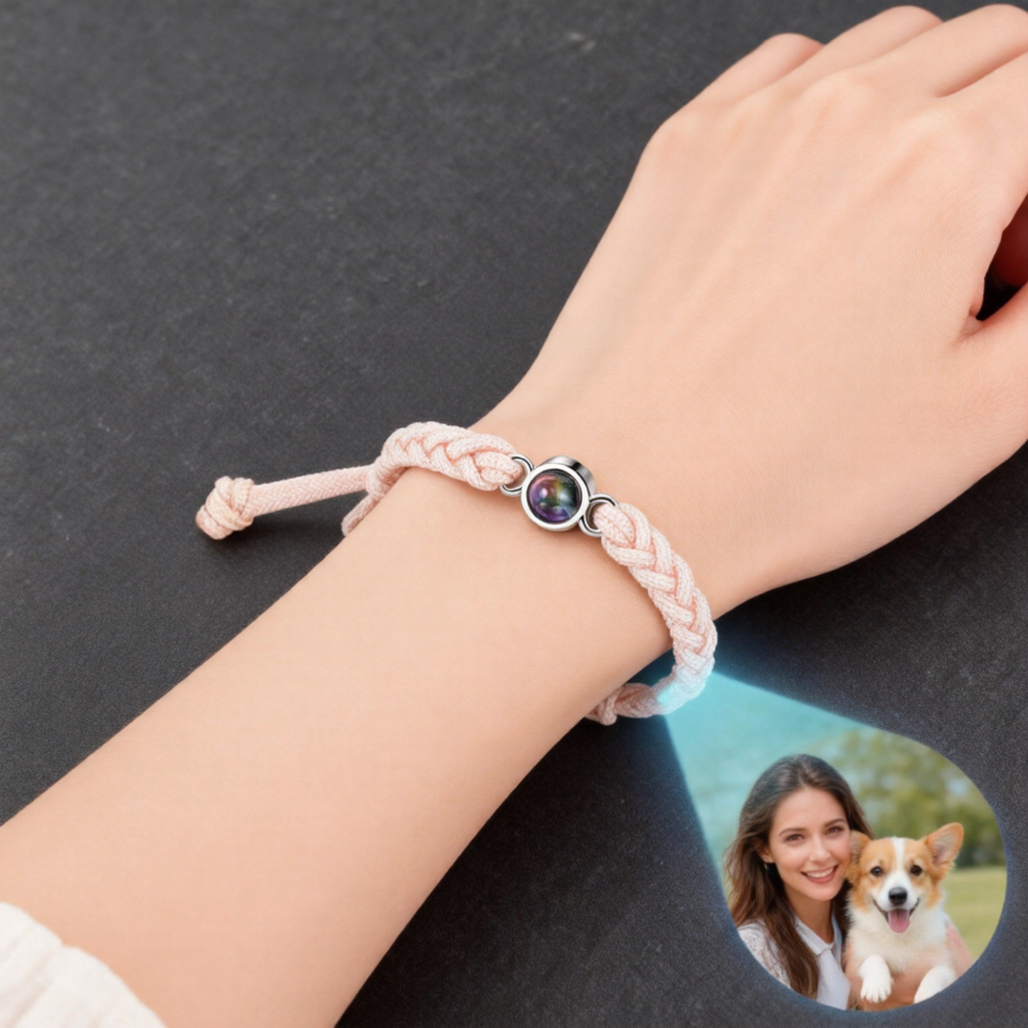 Custom Photo Projection Bracelet