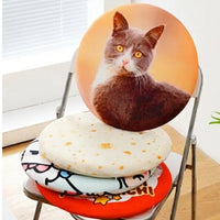 Round Memory Foam Pet Seat Cushion