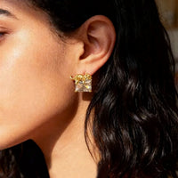 Sleepy Cat Style Earrings