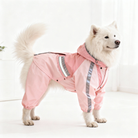 All-Weather Reflective Dog Raincoat – Waterproof Harness