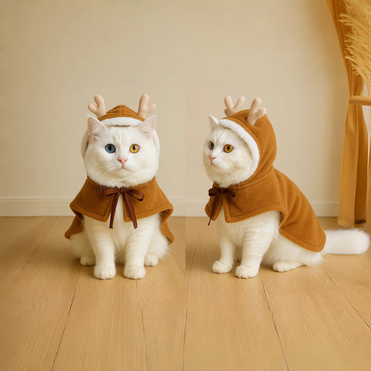 Cat Christmas Cape