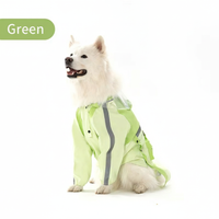 All-Weather Reflective Dog Raincoat – Waterproof Harness