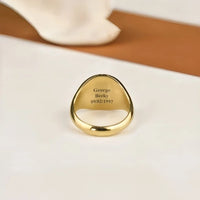 Custom Pet Signet Ring