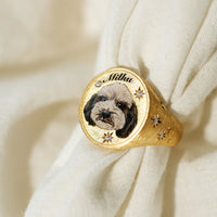 Custom Pet Signet Ring