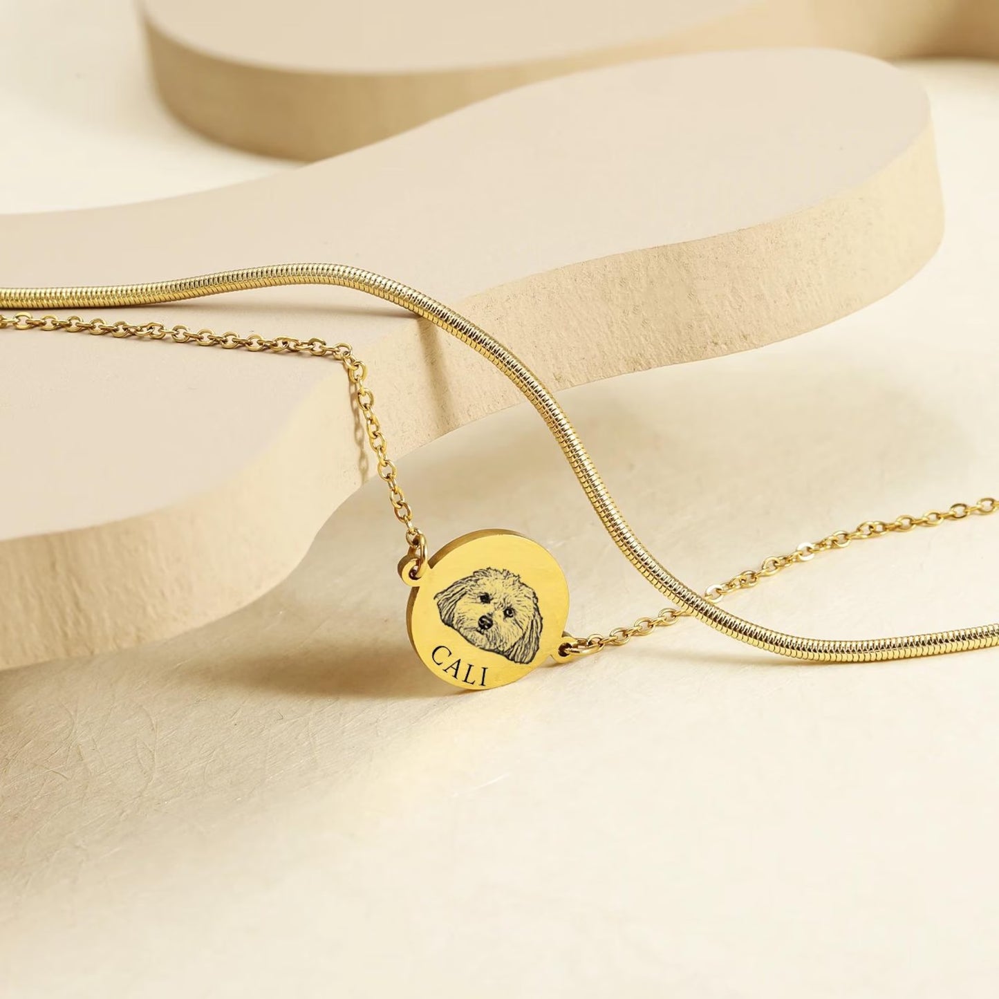 Personalized Double Chain Jewelry