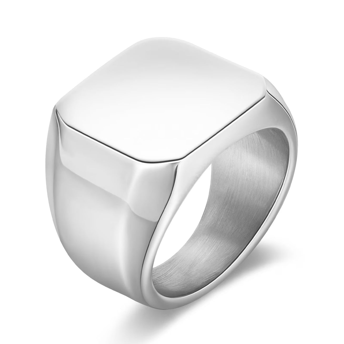 Personalised Steel Photo Ring