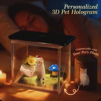 Custom Pet Memorial Hologram House