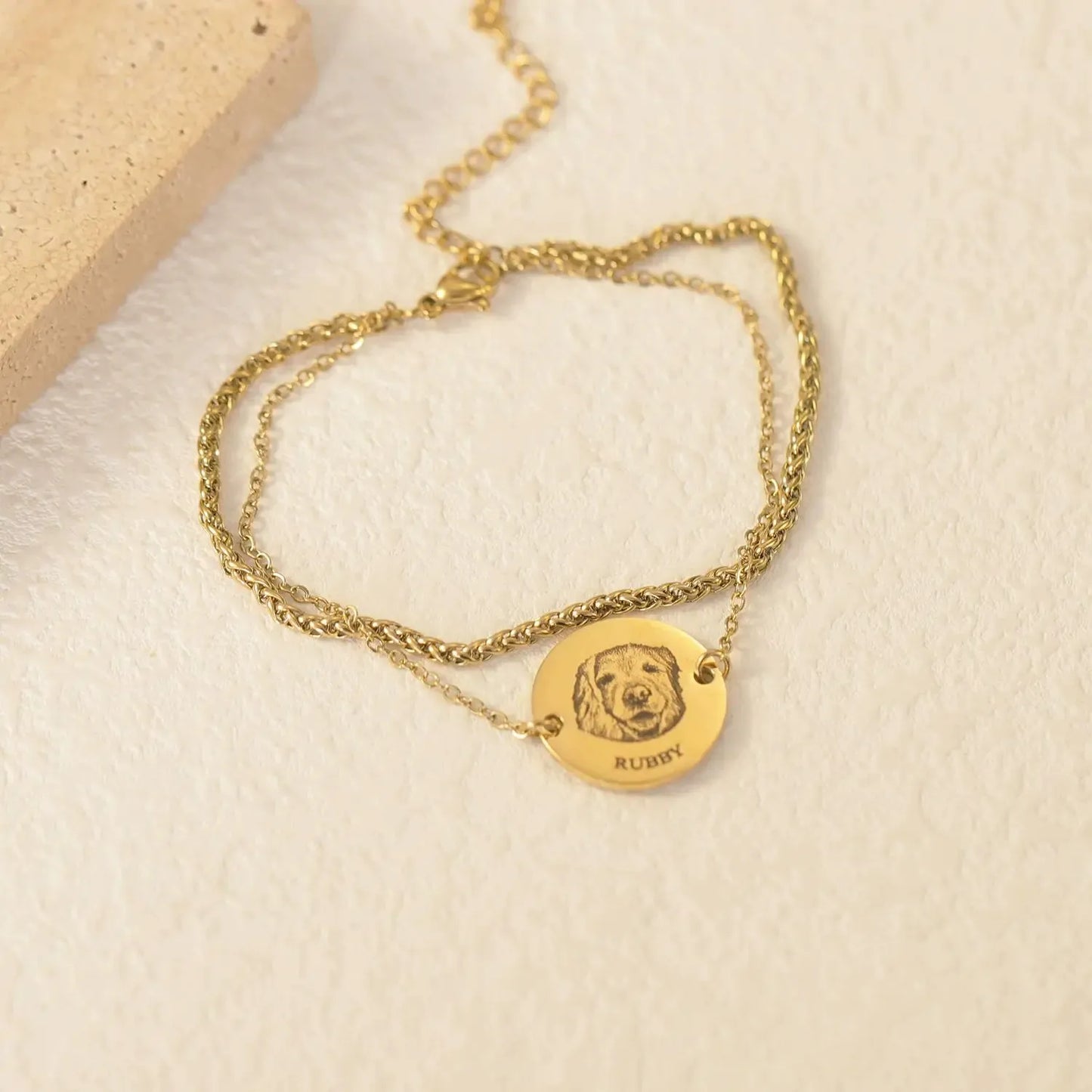 Personalized Double Chain Jewelry