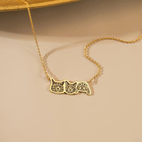 Personalised Pet Portrait Necklace