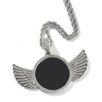 Circle Shaped Photo Pendant