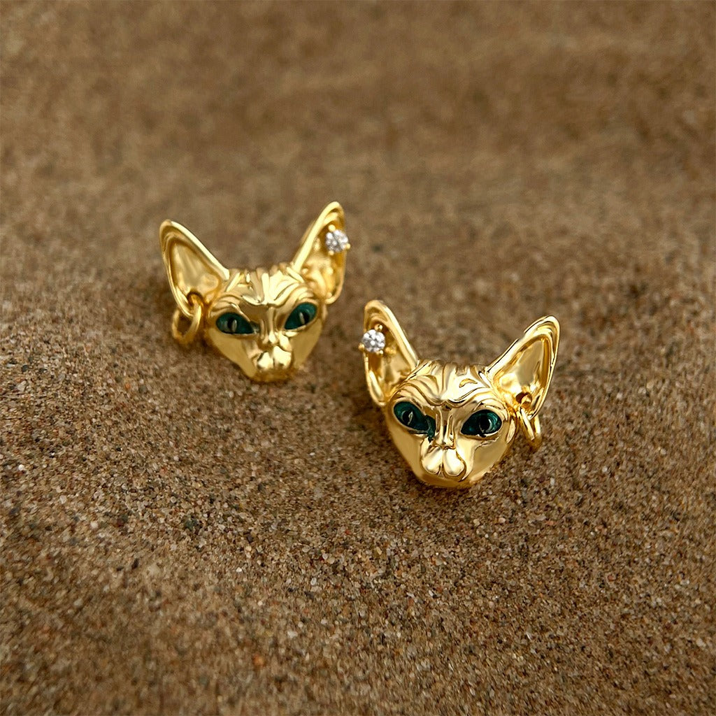 Cat-Eared Personality Earrings