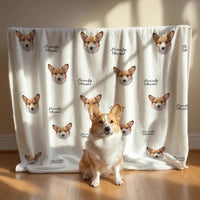 Custom-Made Pet-Patterned Blankets