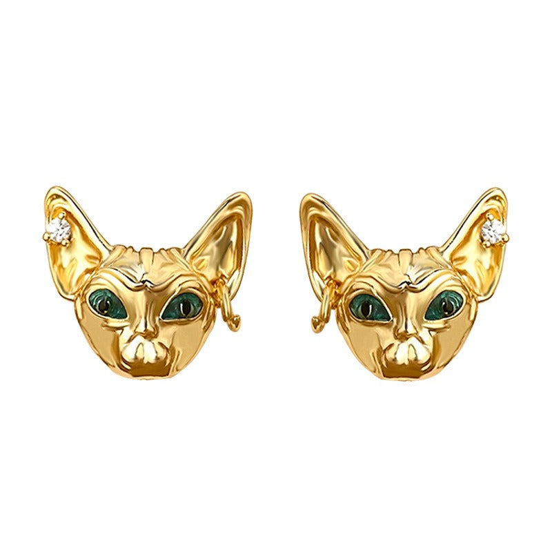 Cat-Eared Personality Earrings