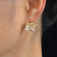 Sleepy Cat Style Earrings