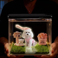Custom Pet Memorial Hologram House