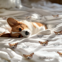 Custom-Made Pet-Patterned Blankets