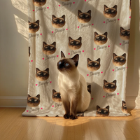 Custom-Made Pet-Patterned Blankets