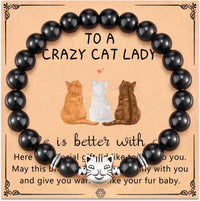 Cat Bracelet Gifts for Women for Cat Lover