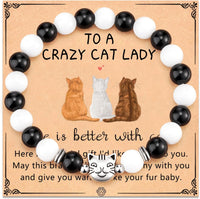 Cat Bracelet Gifts for Women for Cat Lover