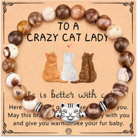 Cat Bracelet Gifts for Women for Cat Lover